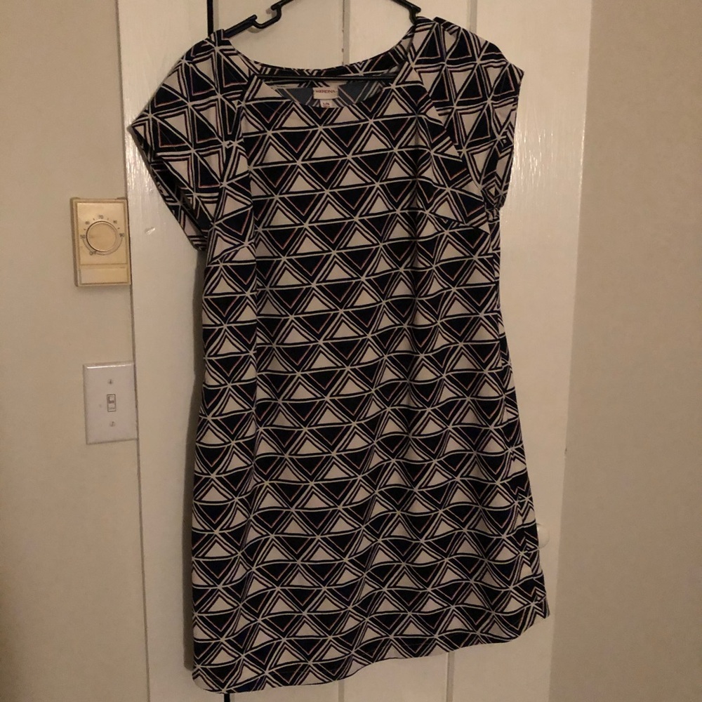 Geometric shift dress